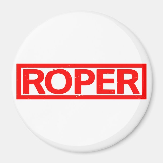 Roper Stamp Magnet (Front)