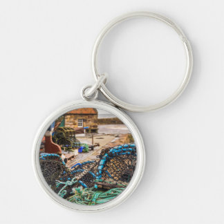 Ropes And Lobster Pots | Pittenweem, Scotland Key Ring