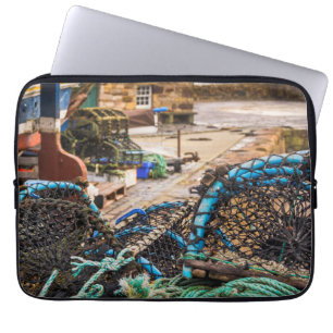 Ropes And Lobster Pots   Pittenweem, Scotland Laptop Sleeve