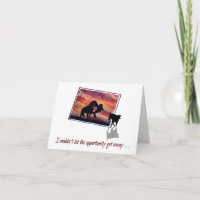 Roping Cowboy Happy Birthday Card