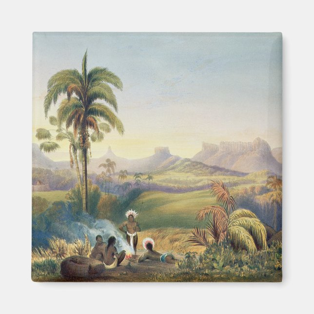 Roraima, a Remarkable Range of Sandstone Mountains Magnet (Front)