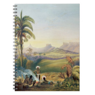 Roraima, a Remarkable Range of Sandstone Mountains Spiral Notebook