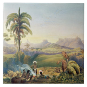 Roraima, a Remarkable Range of Sandstone Mountains Tile