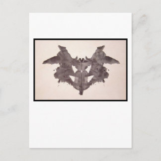 Rorschach Inkblot 1.0 Postcard
