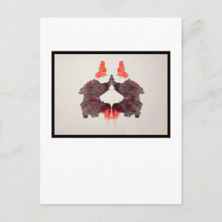 Rorschach Inkblot 2.0 Postcard