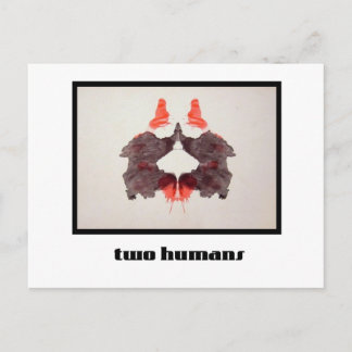 Rorschach Inkblot 2 Postcard
