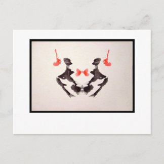 Rorschach Inkblot 3.0 Postcard