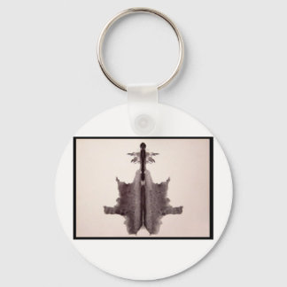 Rorschach Inkblot 6.0 Key Ring