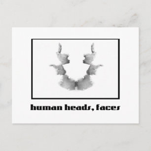 Rorschach Inkblot 7 Postcard