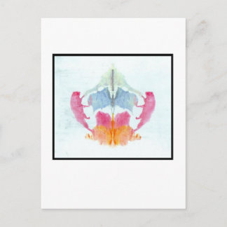 Rorschach Inkblot 8.0 Postcard