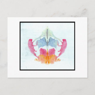 Rorschach Inkblot 8.0 Postcard