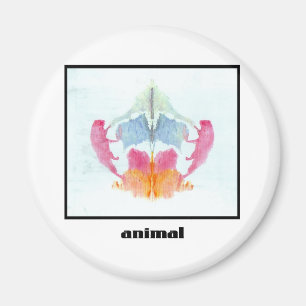 Rorschach Inkblot 8 Magnet