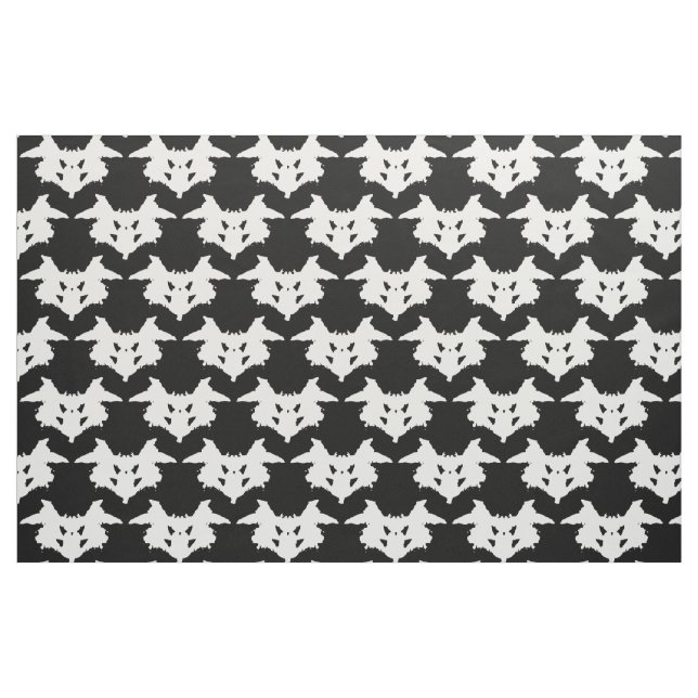 Rorschach Inkblot Fabric (Fat Quarter)