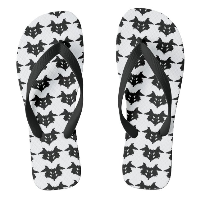 Rorschach Inkblot Jandals (Footbed)