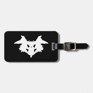 Rorschach Inkblot Luggage Tag