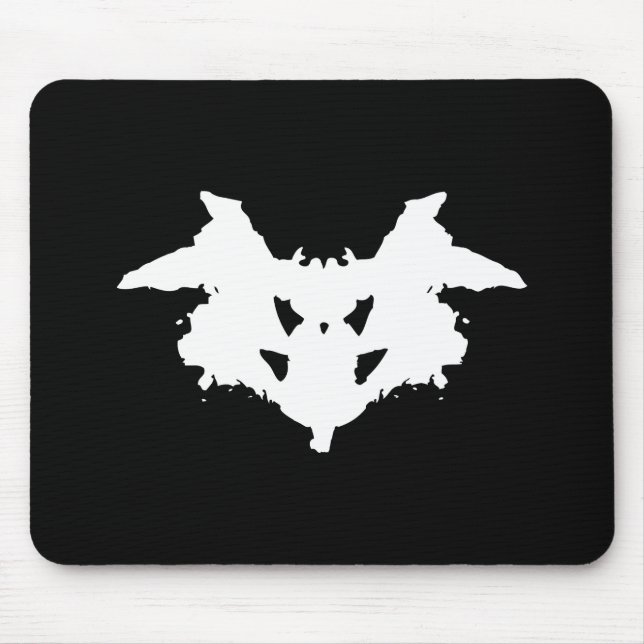Rorschach Inkblot Mouse Pad (Front)