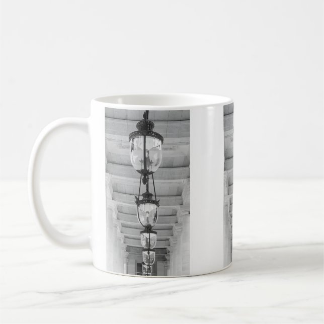 Rorschach Inkblot Test Coffee Mug (Left)