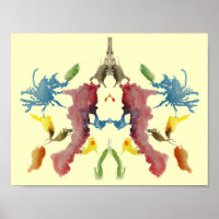 Rorschach Inkblot Test Fun Art