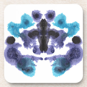 Rorschach Inkblot Test Fun Coaster