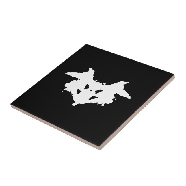 Rorschach Inkblot Tile (Side)