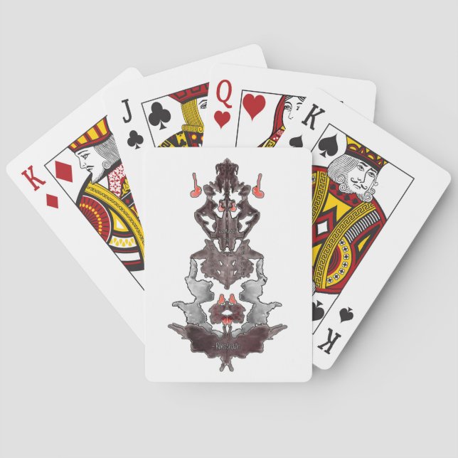 Rorschach Wants To Read People Playing Cards (Back)