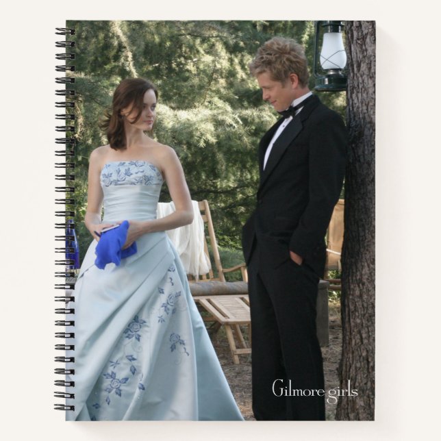 Rory & Logan All Dressed Up Notebook (Front)