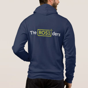 ROS1ders Navy Hoodie Design #1