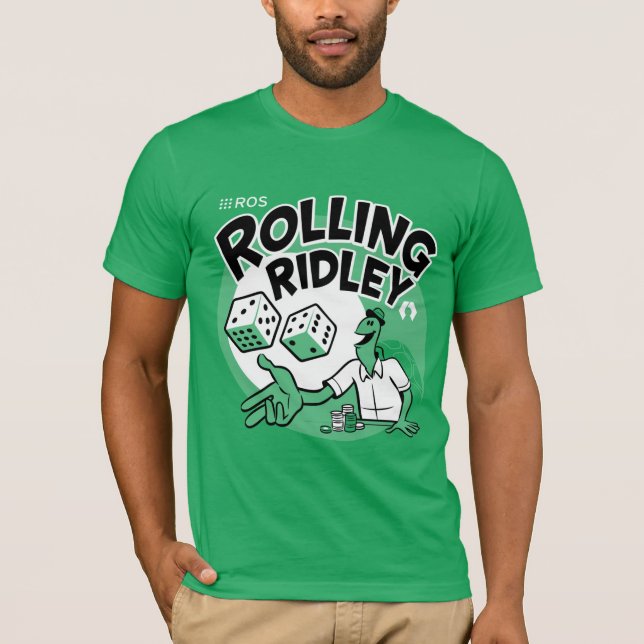 ROS 2 Rolling Ridley T-Shirt (Front)