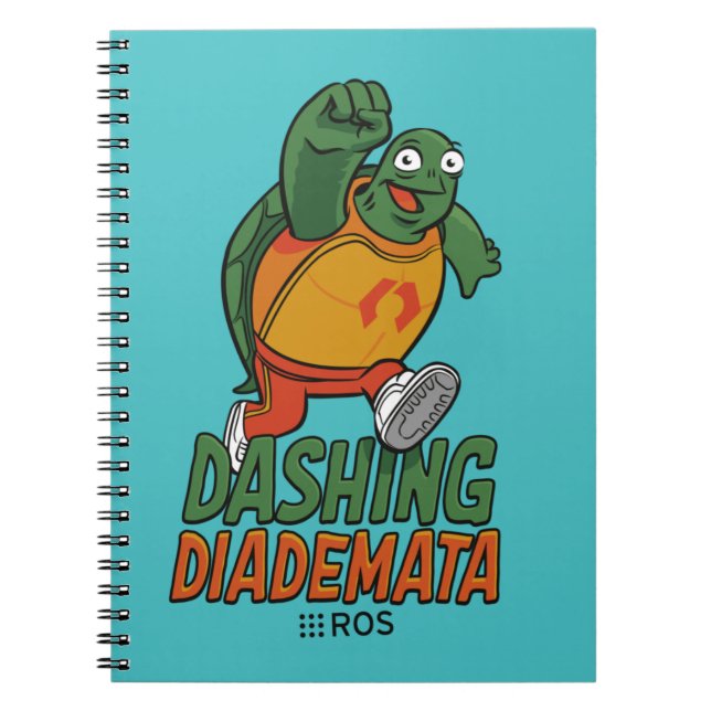 ROS Dashing Diademata Notebook (Front)