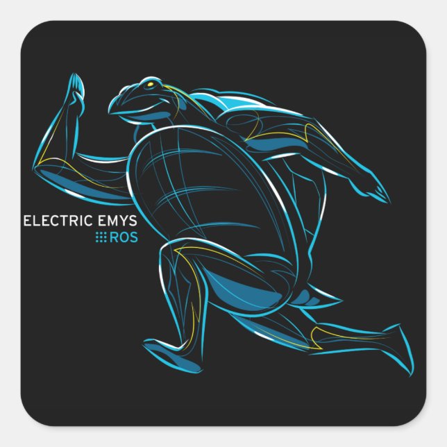 ROS Electric Emys Stickers (Front)