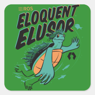ROS Eloquent Elusor Square Sticker