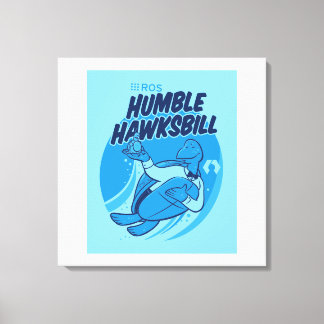 ROS Humble Hawksbill Release Artwork on Canvas Print