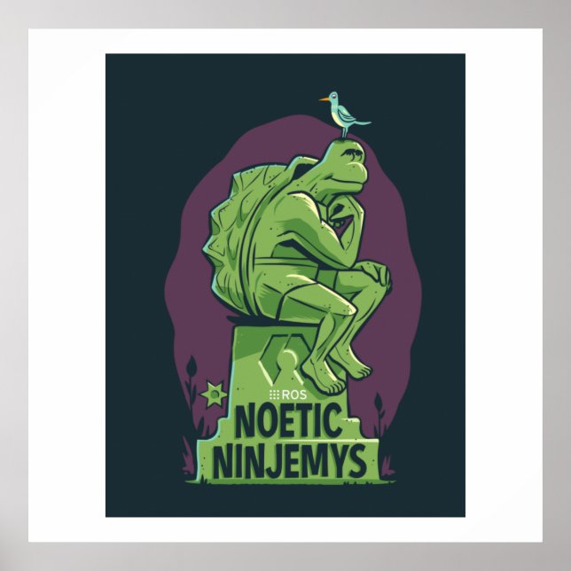 ROS Noetic Release Poster (Front)