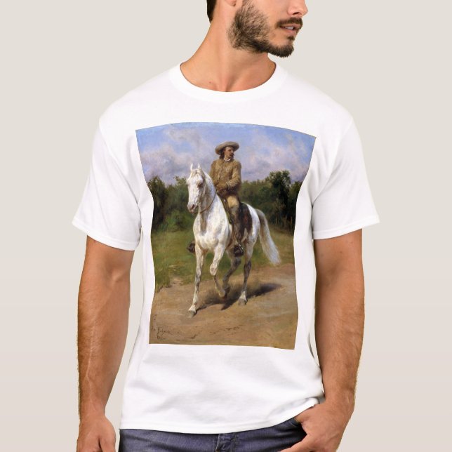 Rosa Bonheur Col. William F. Cody (Buffalo Bill) T-Shirt (Front)