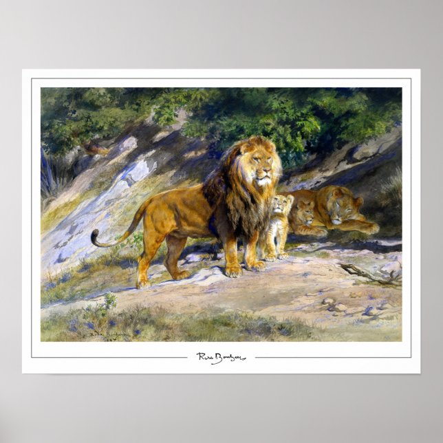 Rosa Bonheur Zedign Art Poster #111 (Front)