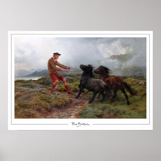 Rosa Bonheur Zedign Art Poster #25 (Front)