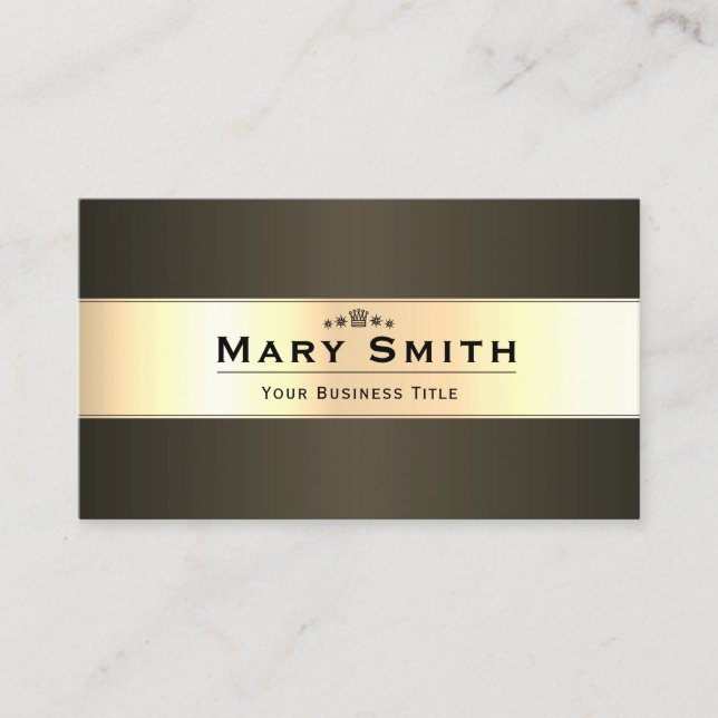 Rosa Butterscotch Business Card (Front)
