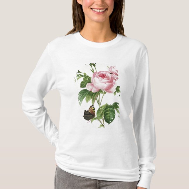 Rosa Centifolia T-Shirt (Front)