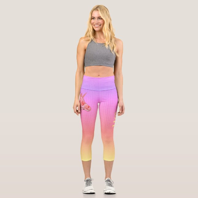 Rosa Cherish Capri Leggings (Front)