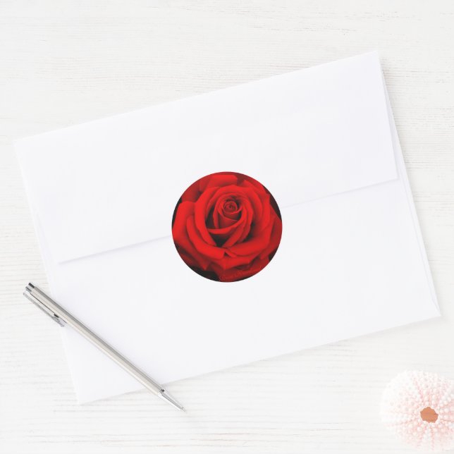 Rosa Kardinal:Round Seal (Envelope)