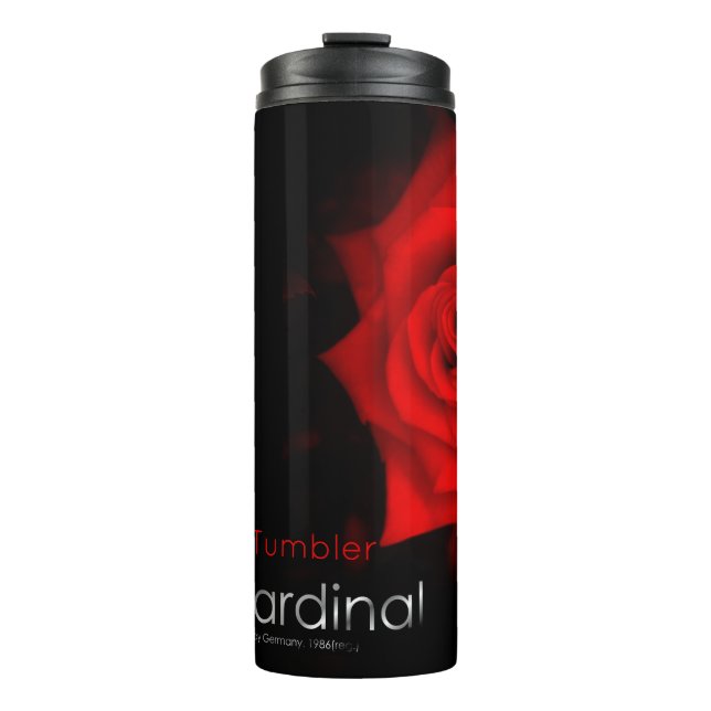 Rosa Kardinal：Thermal Tumbler (Front)