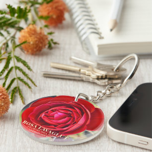 Rosa Lavaglut [Acrylic Keychain] Key Ring