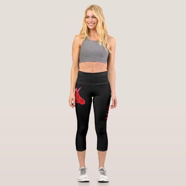Rosa Lavaglut Capri Leggins (Front)