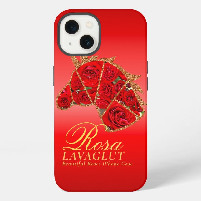 Rosa Lavaglut Case-Mate iPhone Case (Back)