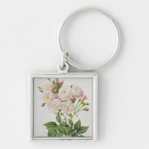 Rosa Noisettiana, from'Les Roses' Key Ring
