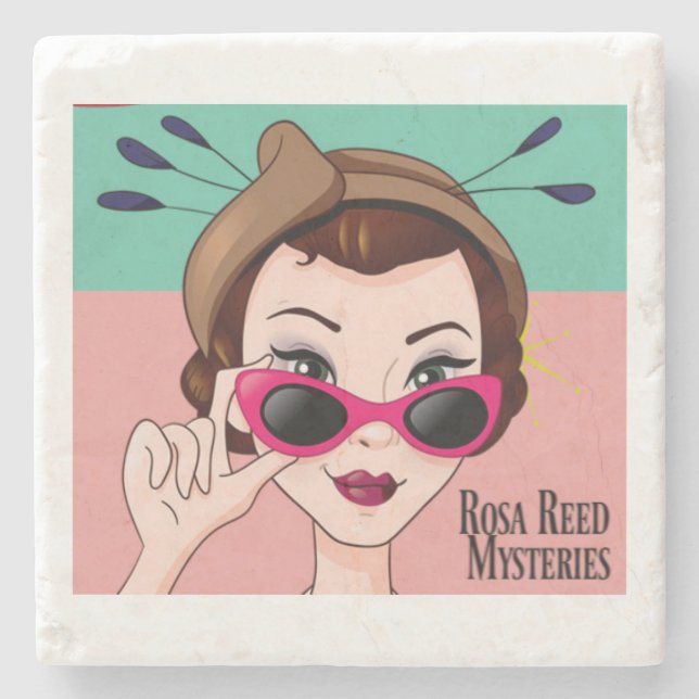 Rosa Reed Drink Coaster (Front)