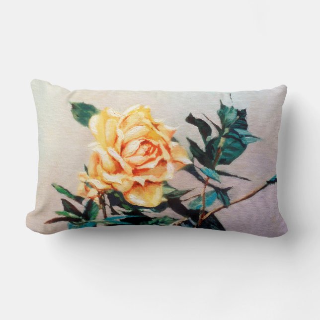 Rosa/Rose Lumbar Cushion (Front)