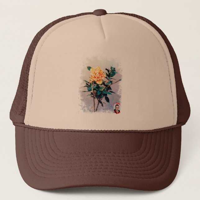 Rosa/Rose Trucker Hat (Front)