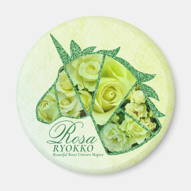 Rosa Ryokko Magnet (Front)