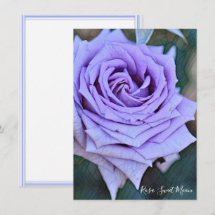 Rosa Sweet Moon: Flat Card